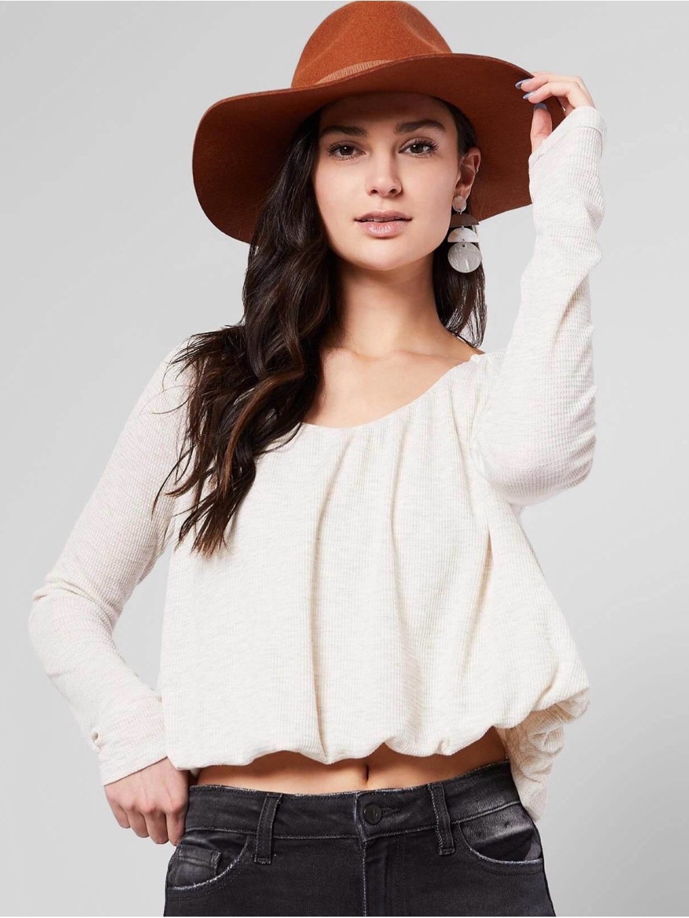 Free People Bondi Cropped Thermal